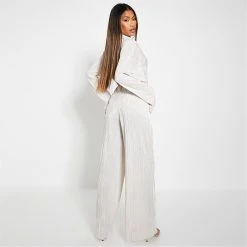 I Saw It First Plisse Wide Leg Trousers -Regatta shop 67537505 xxl a3