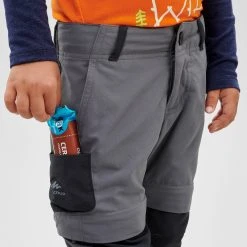 Quechua Kids' Hiking Zip-Off Trousers MH500 2 -Regatta shop k047996668afb2b5f647646a8b2f935ab