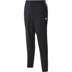 UMBRO Mens Padded Goalkeeper Trousers (Black)