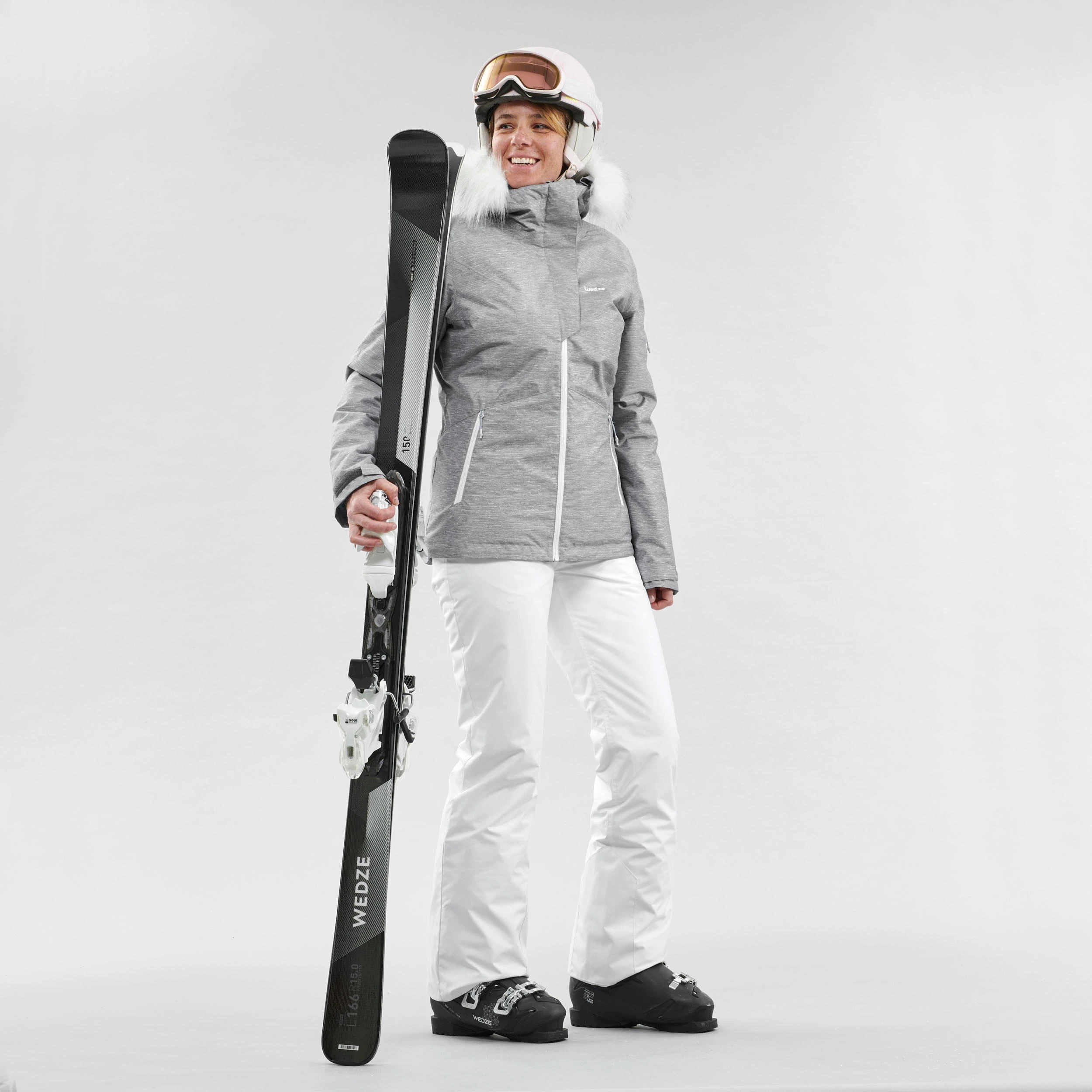 WEDZE WOMEN'S SKIING WARM TROUSERS - 180 13 WEDZE WOMEN'S SKIING WARM TROUSERS - 180 - Image 11