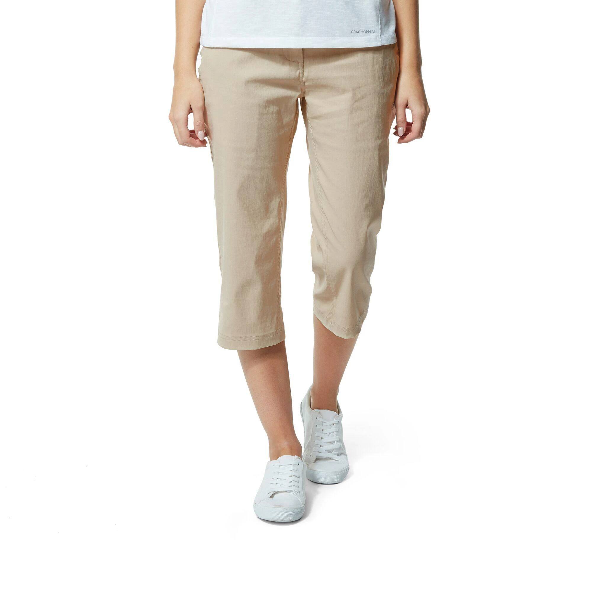 Craghoppers Womens/Ladies Kiwi Pro II Cropped Trousers (Black) 9 Craghoppers Womens/Ladies Kiwi Pro II Cropped Trousers (Black) - Image 7