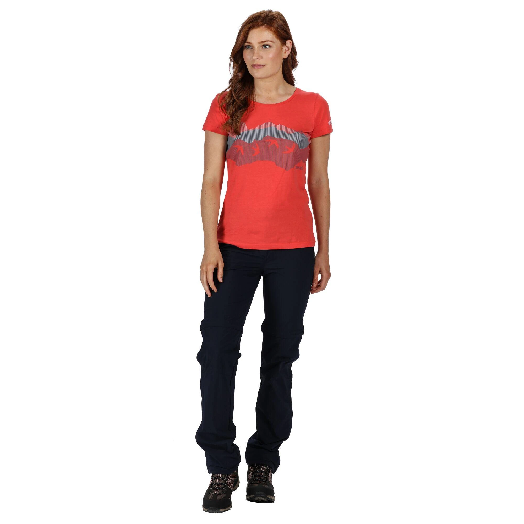 Regatta Womens/Ladies Xert III Trousers (Navy) 5 Regatta Womens/Ladies Xert III Trousers (Navy) - Image 3