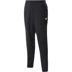 UMBRO Childrens/Kids Padded Goalkeeper Trousers (Black)
