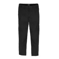 Craghoppers Mens Expert Kiwi Convertible Tailored Trousers (Black)