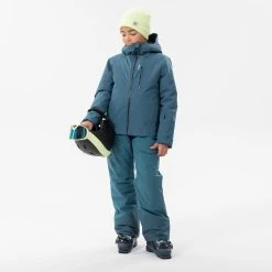 WEDZE CHILDREN'S WARM AND WATERPROOF SKI TROUSERS -500 PNF -Regatta shop k1974ac5f8a52645161a1a25e9ed913ce