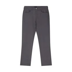 Mens Horizontal Textured Trousers (Grey)