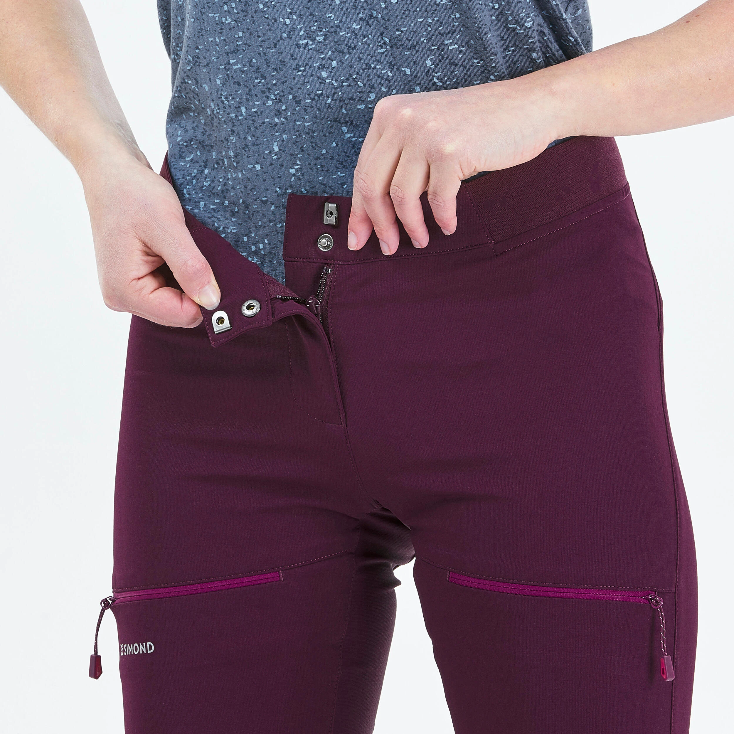 Simond Women's Climbing And Mountaineering Lightweight Trousers - ROCK EVO 6 Simond Women's Climbing And Mountaineering Lightweight Trousers - ROCK EVO - Image 4