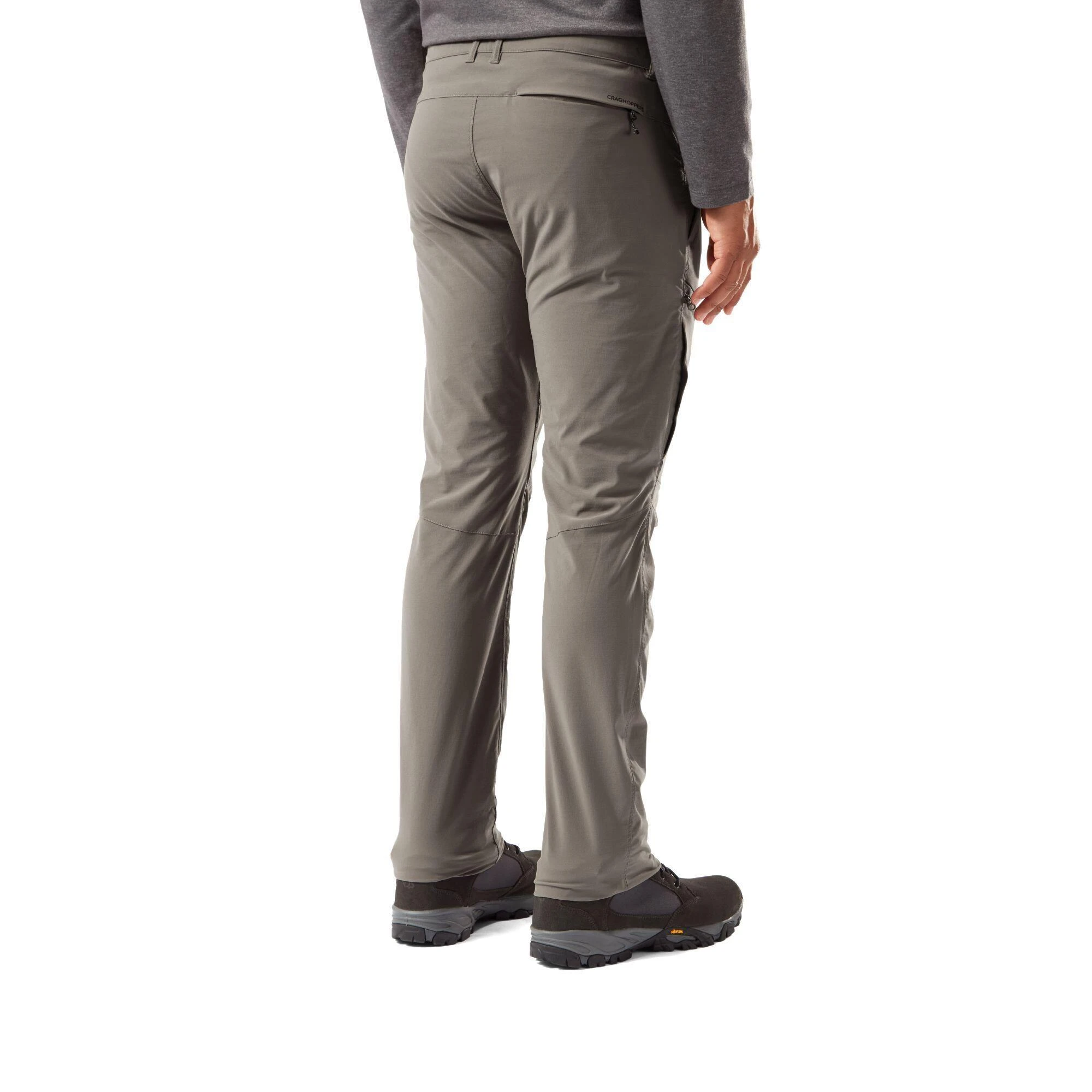 Craghoppers Mens Pro Active Nosilife Trousers (Pebble Grey) 4 Craghoppers Mens Pro Active Nosilife Trousers (Pebble Grey) - Image 2