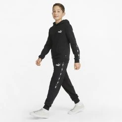 PUMA Kids Boys Essentials+ Tape Youth SweatPants Trousers -Regatta shop k38ba8f417e97bae711b7f97d5a985d3e