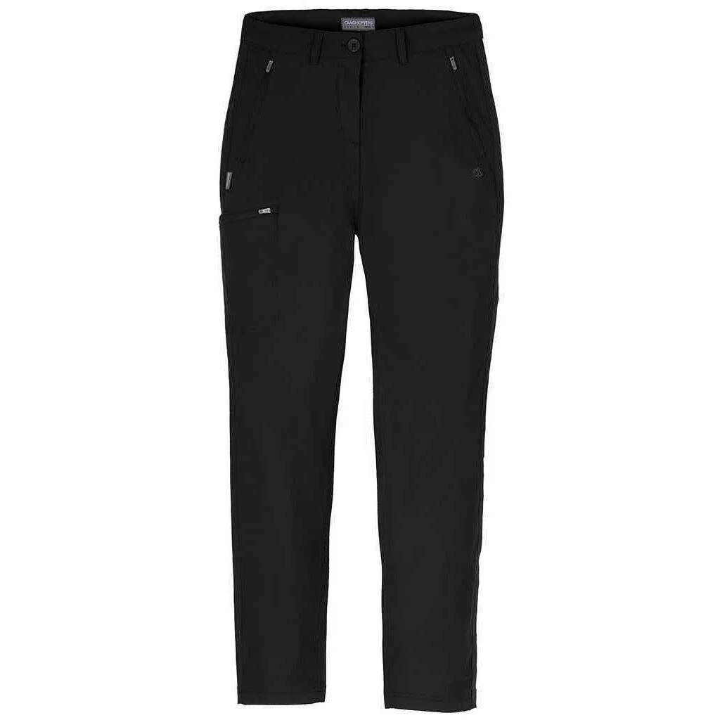 Craghoppers Womens/Ladies Expert Kiwi Pro Stretch Hiking Trousers (Black) 3 Craghoppers Womens/Ladies Expert Kiwi Pro Stretch Hiking Trousers (Black)