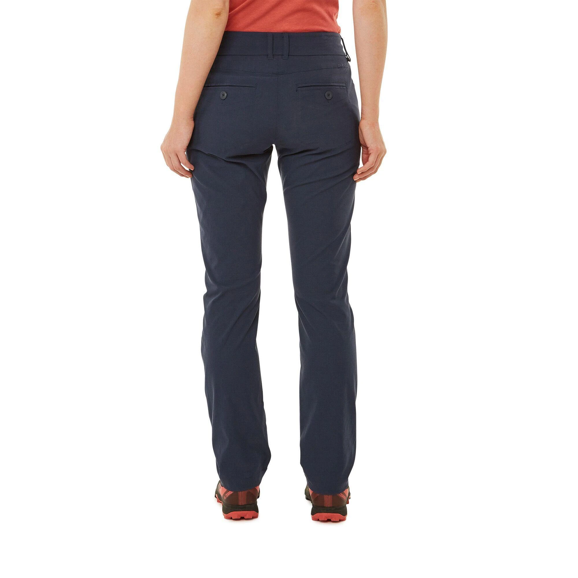 Craghoppers Womens/Ladies NosiLife Clara II Trousers (Soft Navy) 4 Craghoppers Womens/Ladies NosiLife Clara II Trousers (Soft Navy) - Image 2