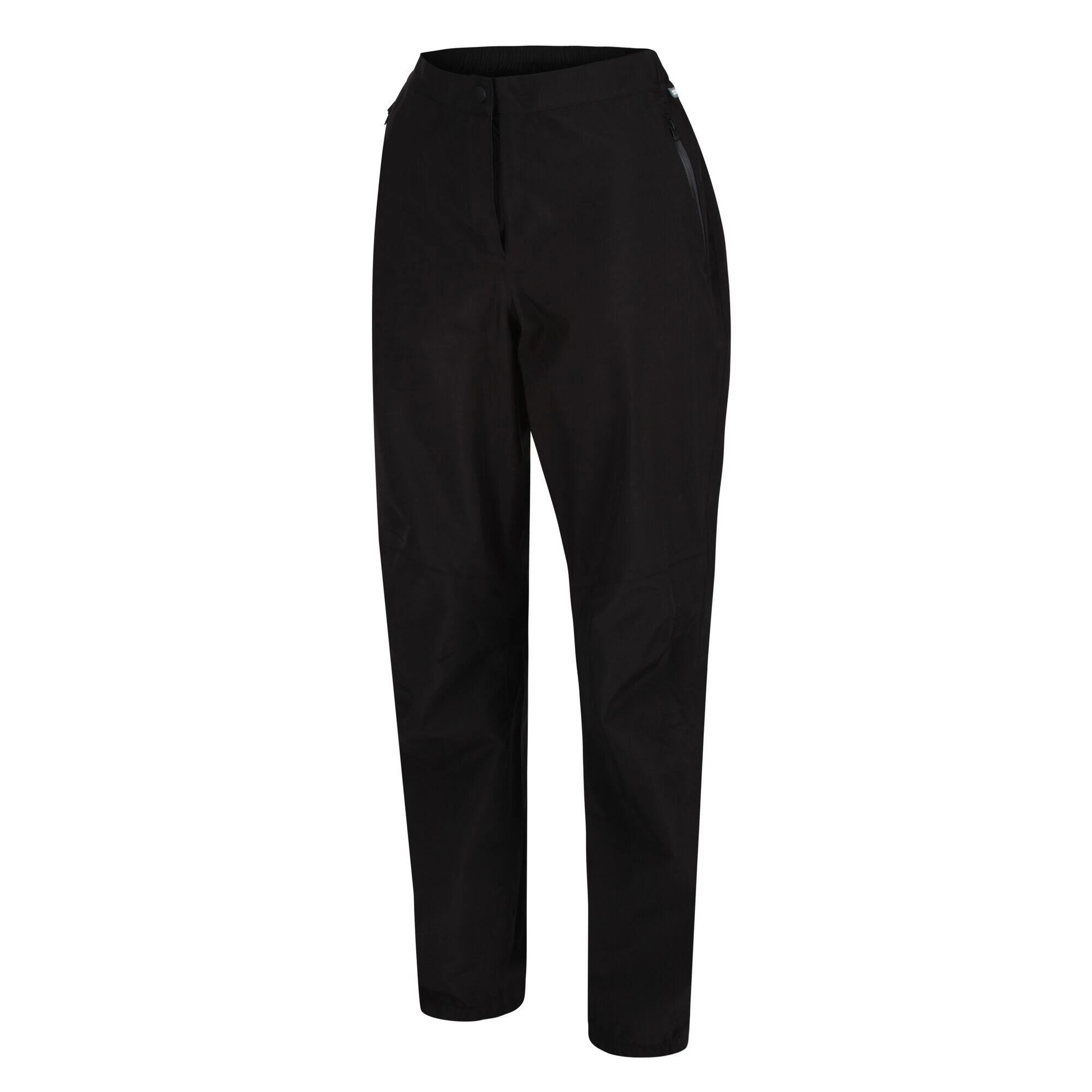 Regatta Womens/Ladies Highton Walking Over Trousers (Black) 5 Regatta Womens/Ladies Highton Walking Over Trousers (Black) - Image 3