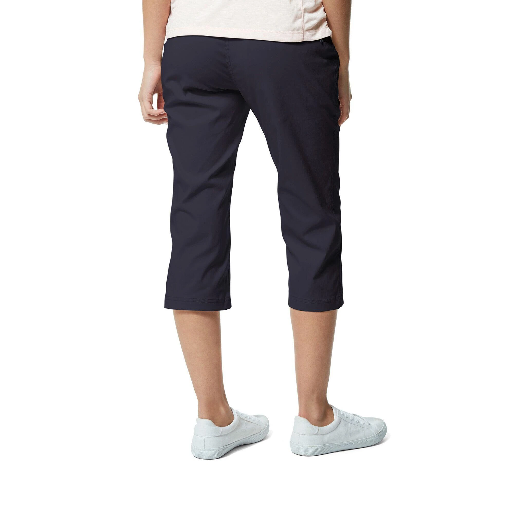 Craghoppers Womens/Ladies Kiwi Pro II Cropped Trousers (Black) 11 Craghoppers Womens/Ladies Kiwi Pro II Cropped Trousers (Black) - Image 9