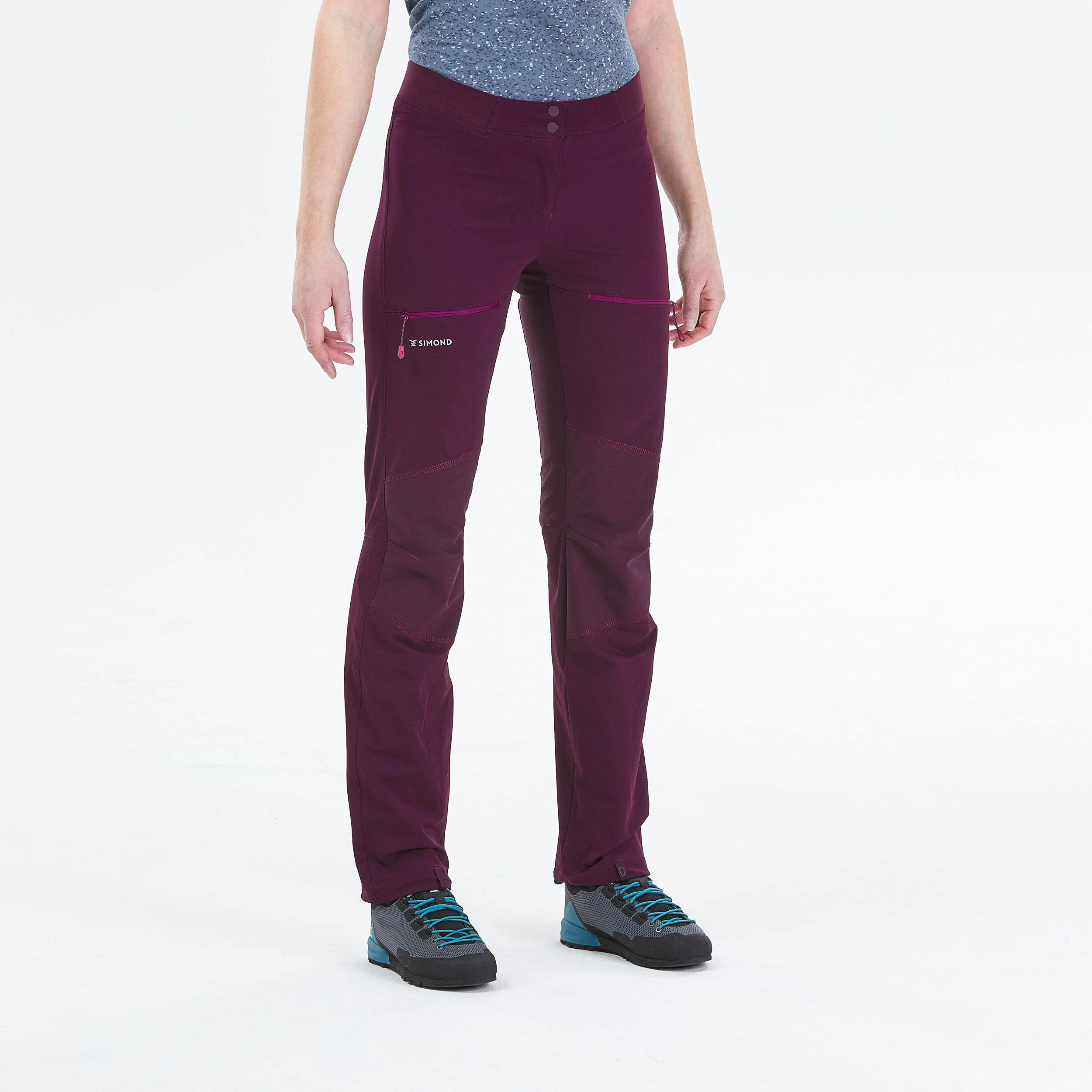 Simond Women's Climbing And Mountaineering Lightweight Trousers - ROCK EVO 4 Simond Women's Climbing And Mountaineering Lightweight Trousers - ROCK EVO - Image 2