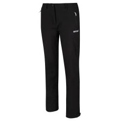 Regatta Great Outdoors Womens/Ladies Geo Softshell II Regular Leg Trousers (Black) -Regatta shop k61d2786f804ce9a6d849a9cac13d6a80