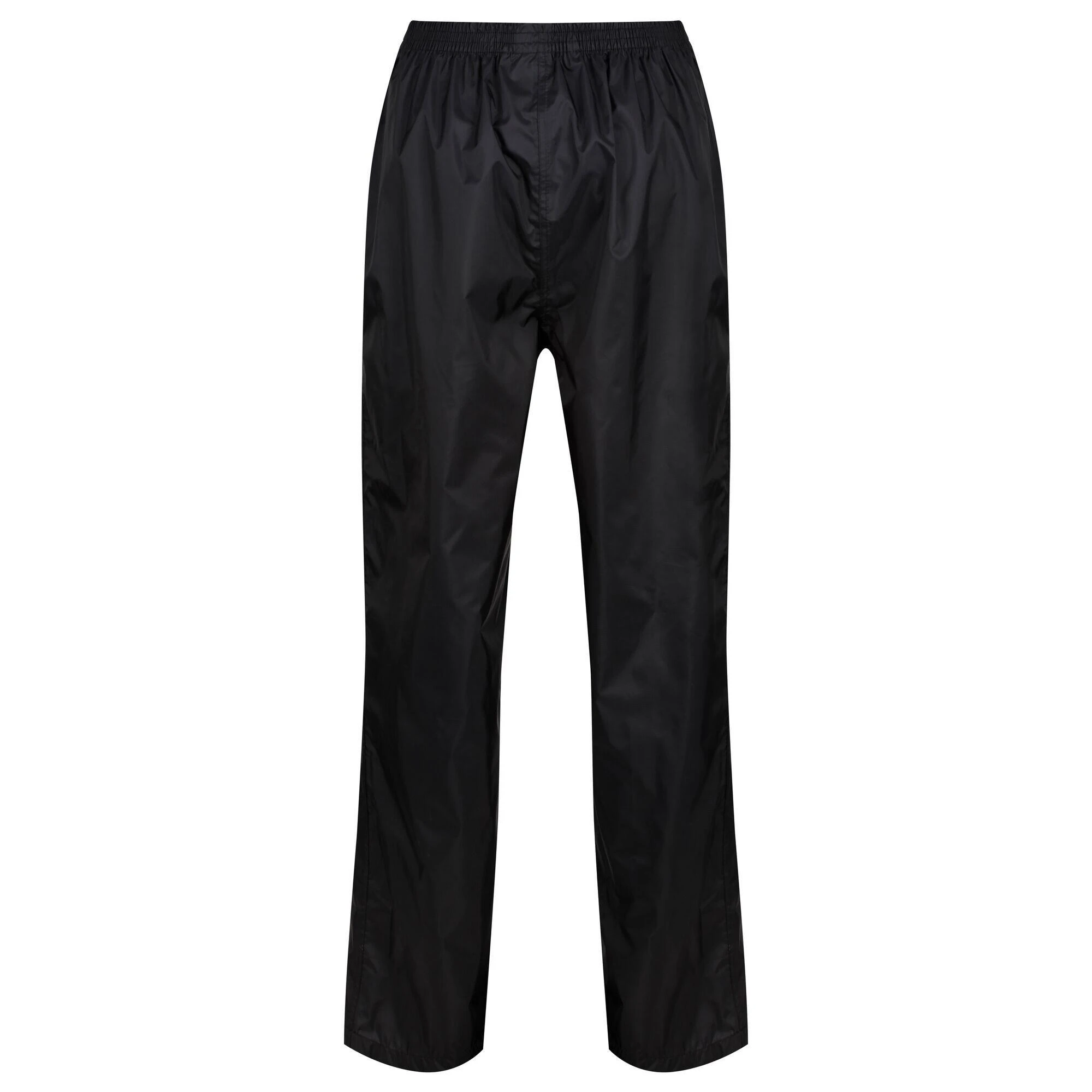 Regatta Womens/Ladies Packaway Rain Trousers (Black) 4 Regatta Womens/Ladies Packaway Rain Trousers (Black) - Image 2