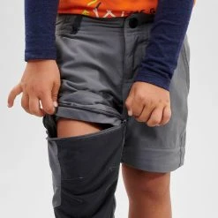 Quechua Kids' Hiking Zip-Off Trousers MH500 2 -Regatta shop k7ce8ef2e73d88ca3c450455de8ec4a34