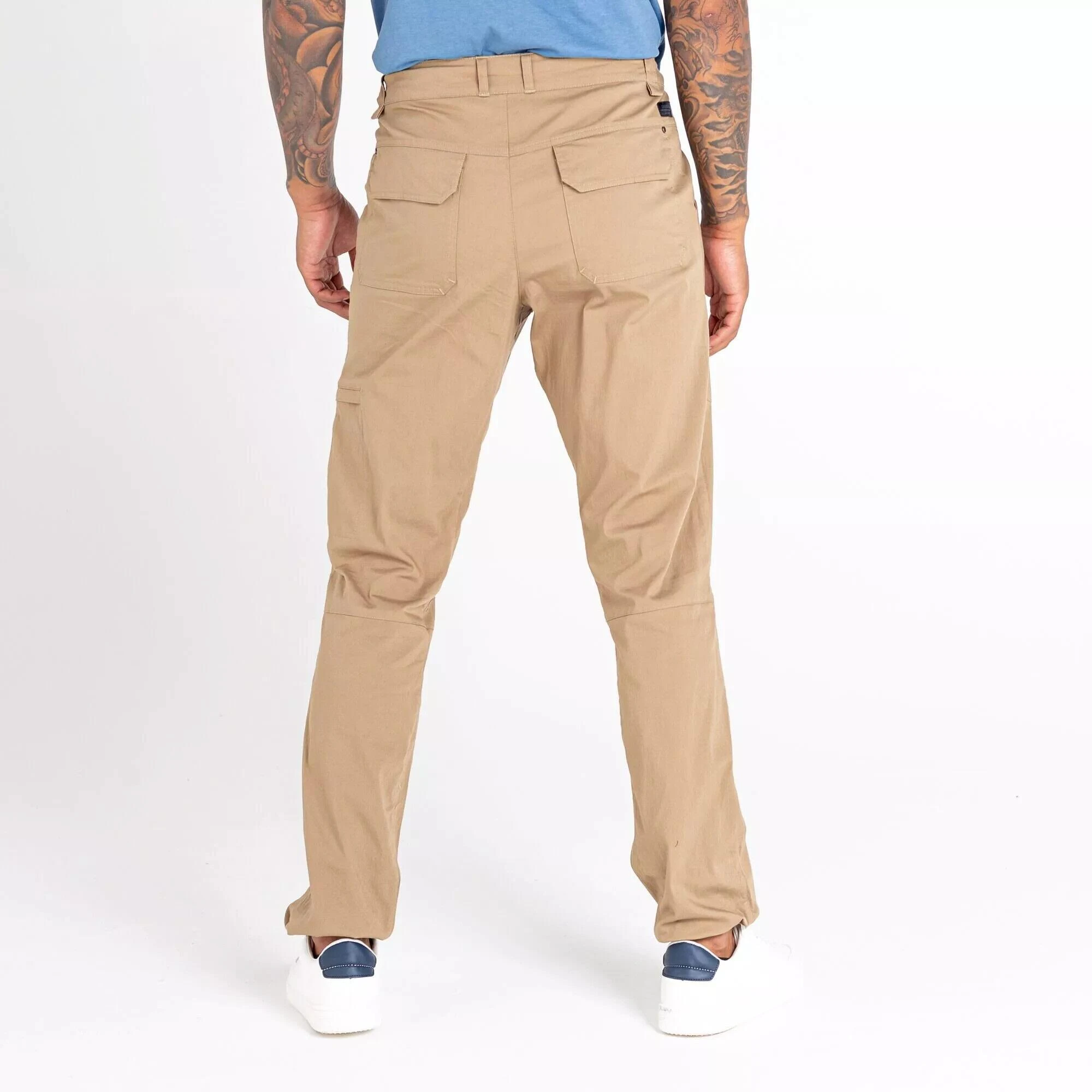 Dare 2b Mens Tuned In Offbeat Lightweight Trousers (Golden Fawn) 4 Dare 2b Mens Tuned In Offbeat Lightweight Trousers (Golden Fawn) - Image 2