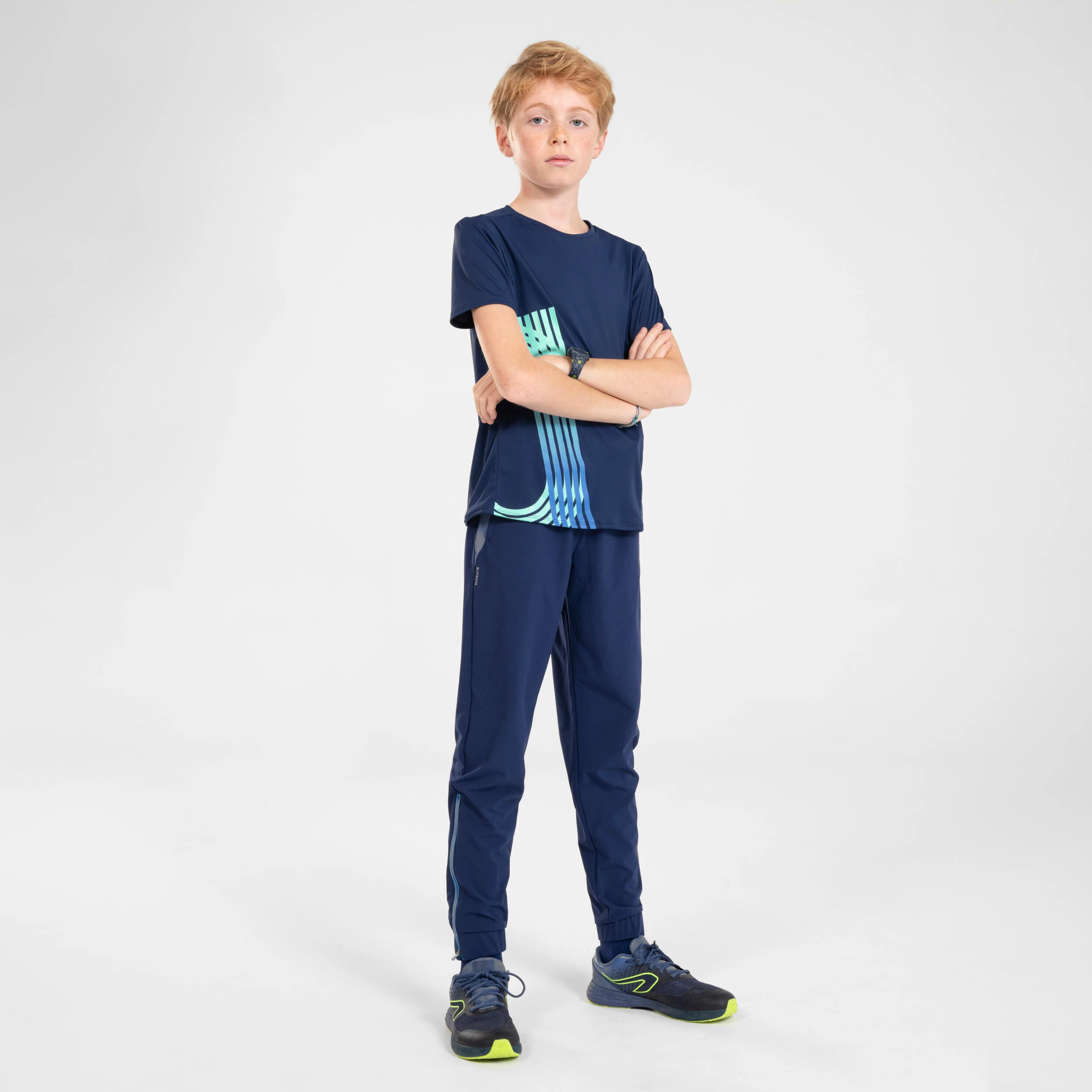 KIPRUN DRY+ Children's Running Trousers With Zip 18 KIPRUN DRY+ Children's Running Trousers With Zip - Image 16