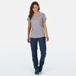 Regatta Womens/Ladies Chaska II Walking Trousers (Dark Denim) -Regatta shop k88a56b6715bde310f11417a415b345c4