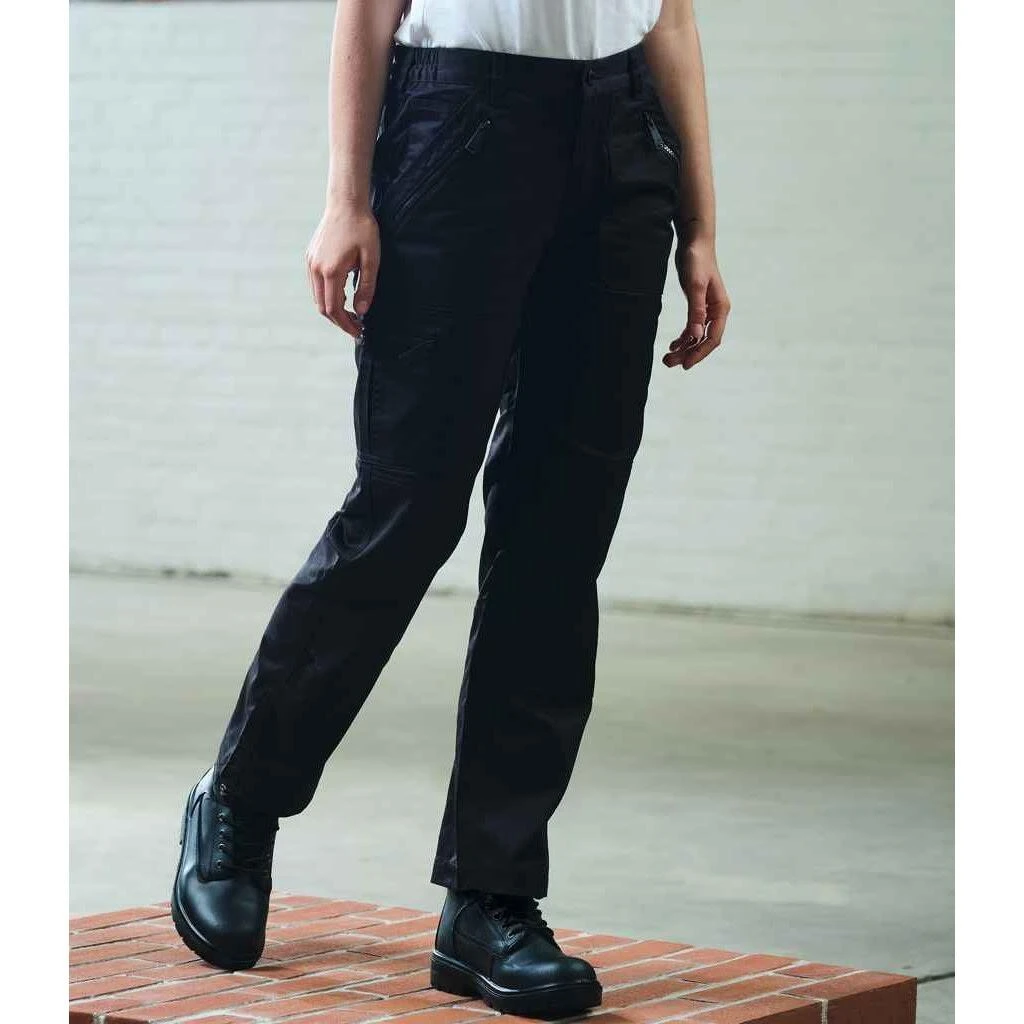 Regatta Womens/Ladies Pro Action Trousers (Black) 5 Regatta Womens/Ladies Pro Action Trousers (Black) - Image 3