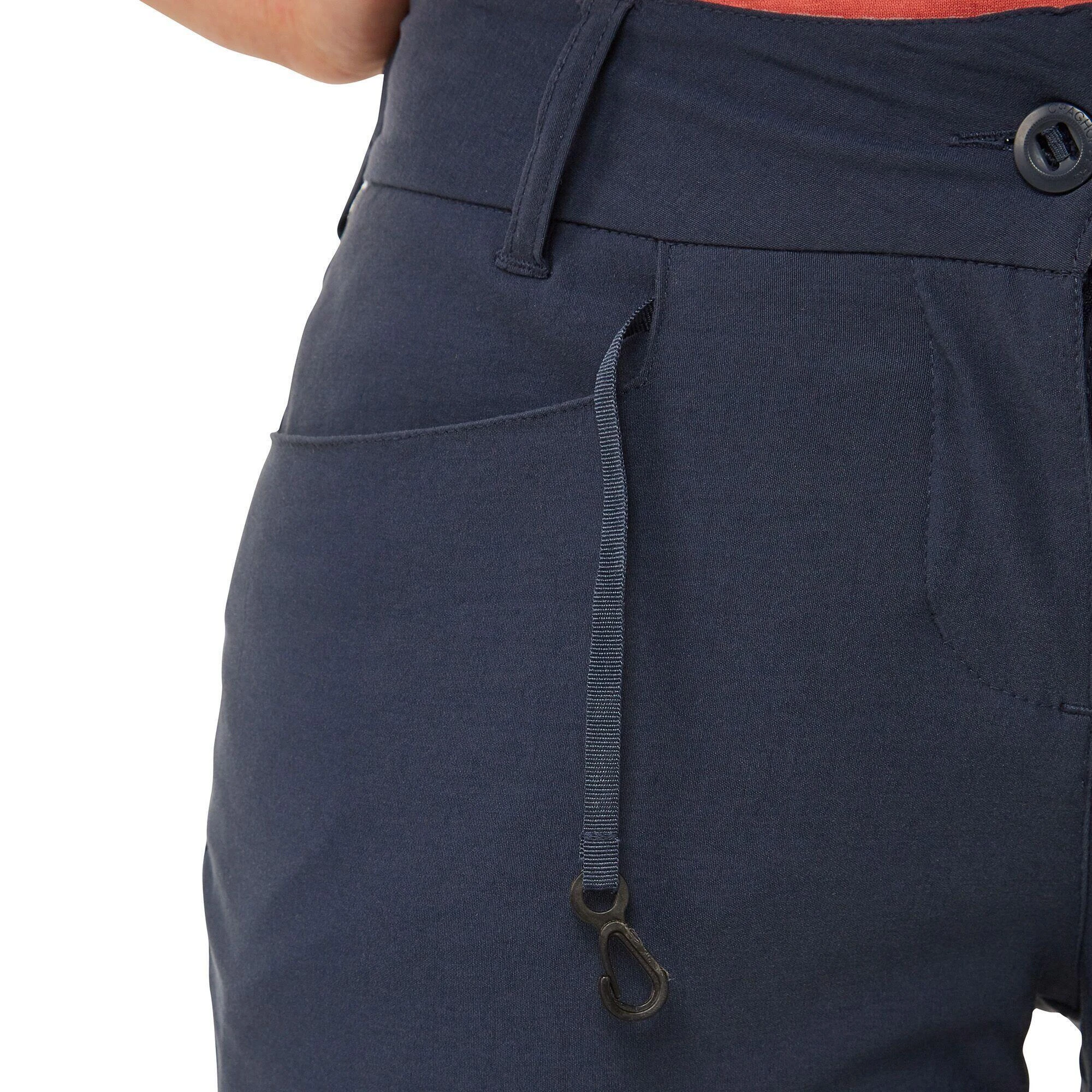 Craghoppers Womens/Ladies NosiLife Clara II Trousers (Soft Navy) 6 Craghoppers Womens/Ladies NosiLife Clara II Trousers (Soft Navy) - Image 4