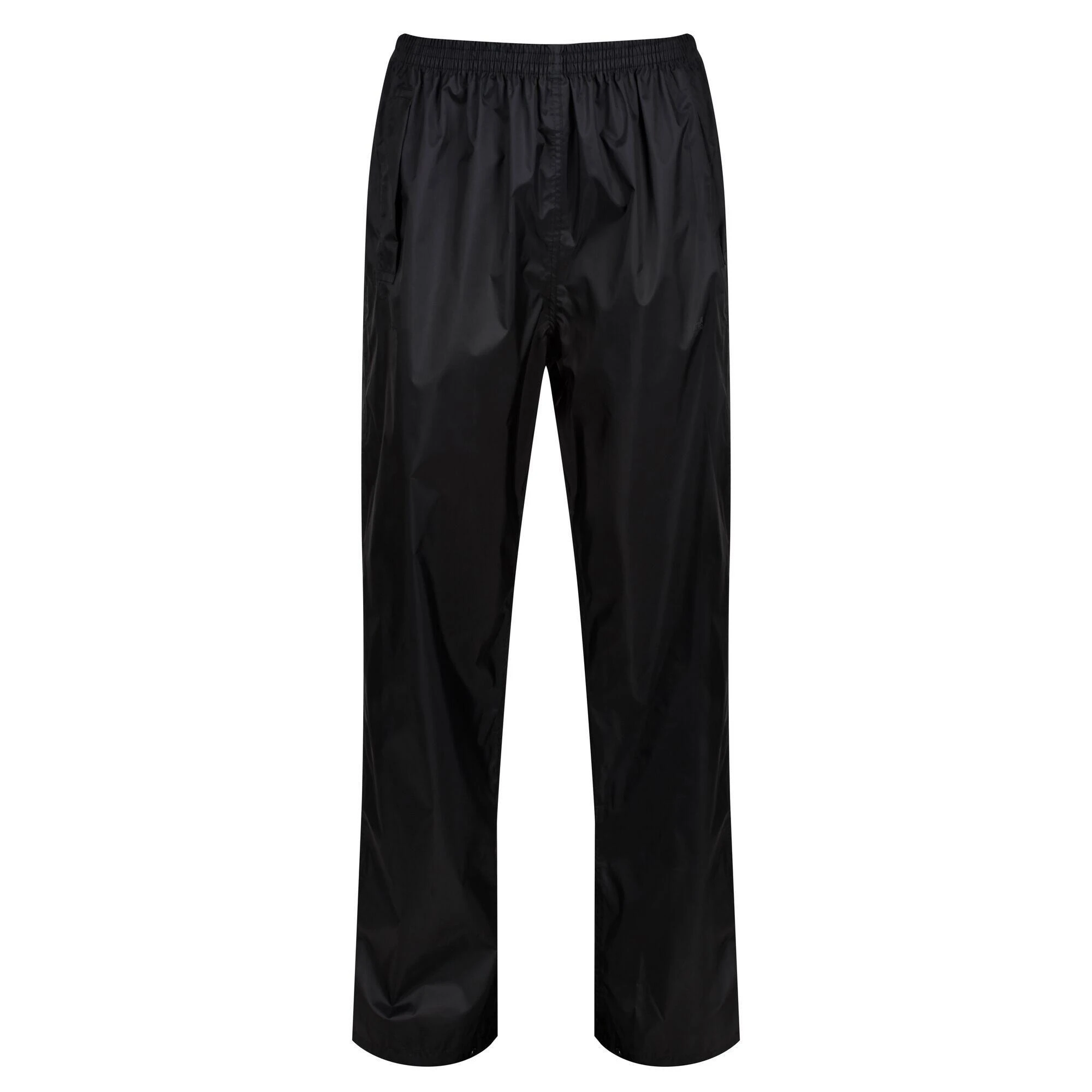 Regatta Womens/Ladies Packaway Rain Trousers (Black) 3 Regatta Womens/Ladies Packaway Rain Trousers (Black)