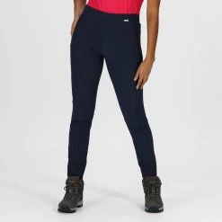 Regatta Womens/Ladies Pentre Stretch Trousers (Navy) -Regatta shop kb492be6ad7983c4775765d3468becbff