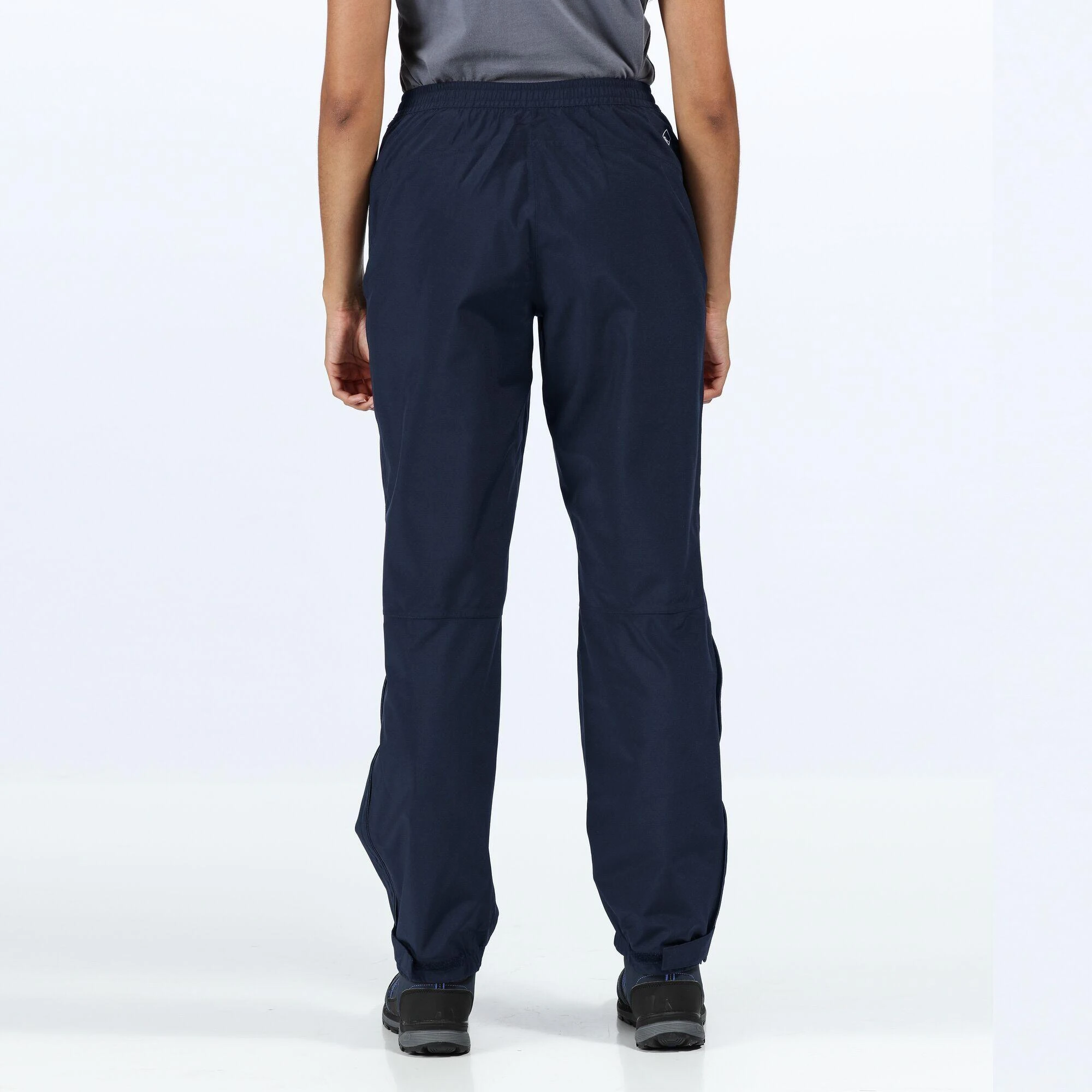 Regatta Womens/Ladies Highton Walking Over Trousers (Black) 11 Regatta Womens/Ladies Highton Walking Over Trousers (Black) - Image 9