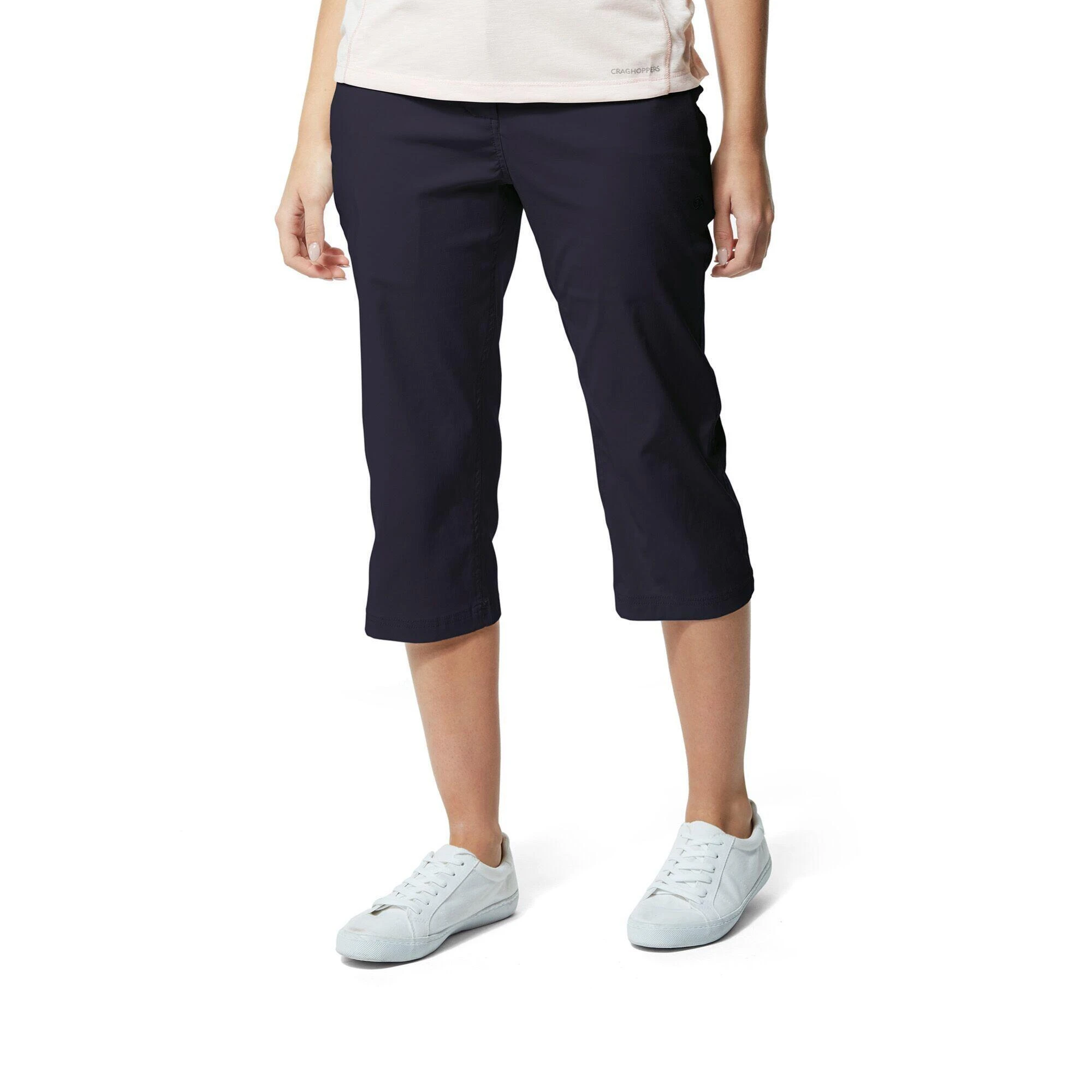 Craghoppers Womens/Ladies Kiwi Pro II Cropped Trousers (Black) 12 Craghoppers Womens/Ladies Kiwi Pro II Cropped Trousers (Black) - Image 10