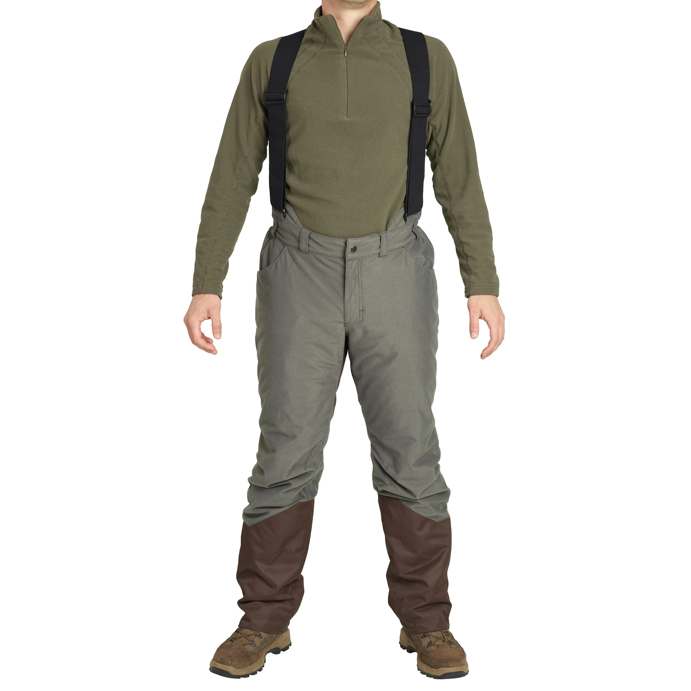 HUNTING TROUSERS WITH SUSPENDERS WARM DOWN TO -20°C 100 4 HUNTING TROUSERS WITH SUSPENDERS WARM DOWN TO -20°C 100 - Image 2