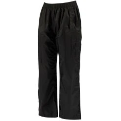 Regatta Childrens/Kids Packaway Rain Trousers (Black) -Regatta shop kdd34f0f57997ca61dfc50d8090c54ecf