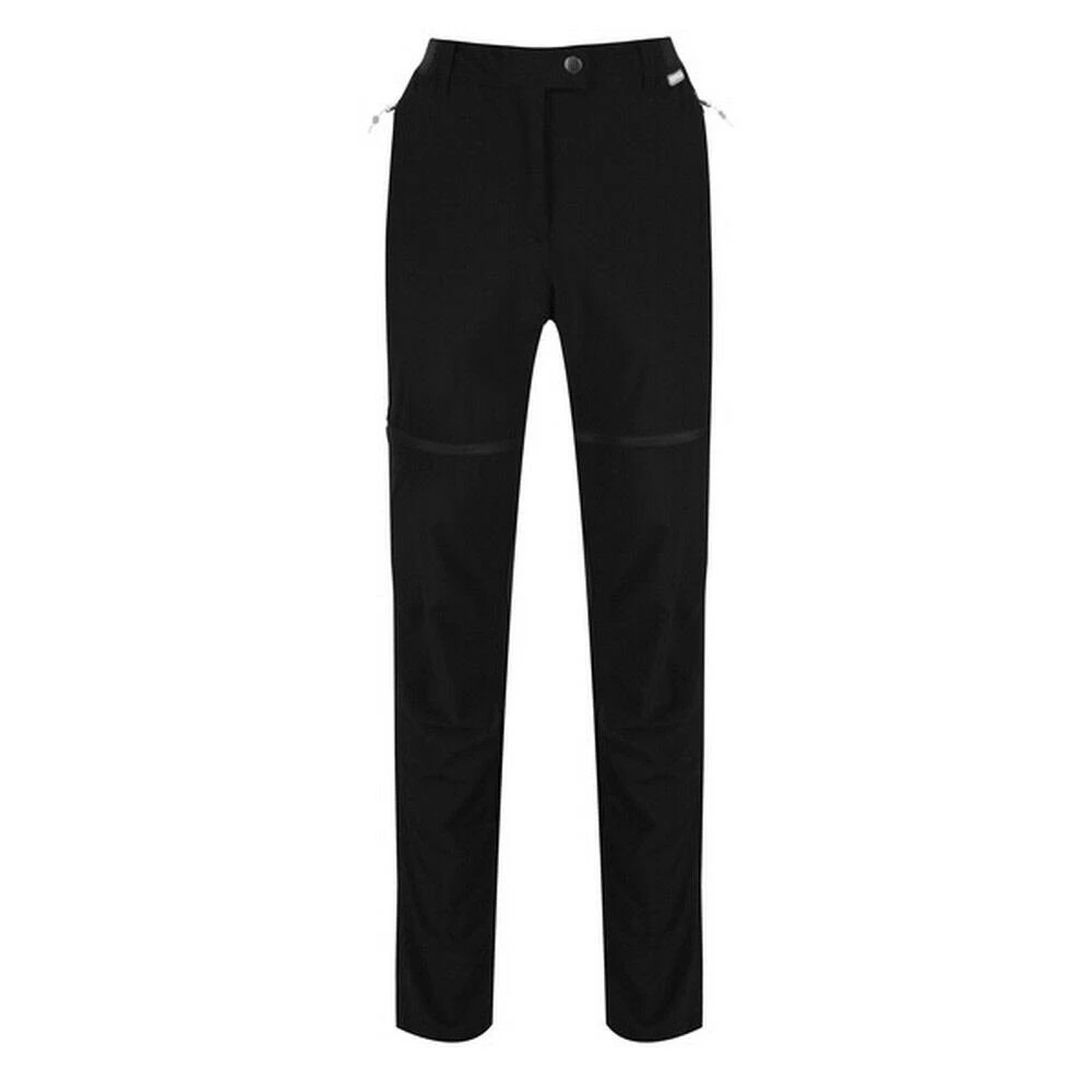 Regatta Womens/Ladies Mountain ZipOff Trousers (Black) 3 Regatta Womens/Ladies Mountain ZipOff Trousers (Black)