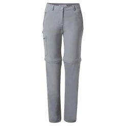 Craghoppers Womens/Ladies NosiLife Pro II Convertible Trousers (Cloud Grey)
