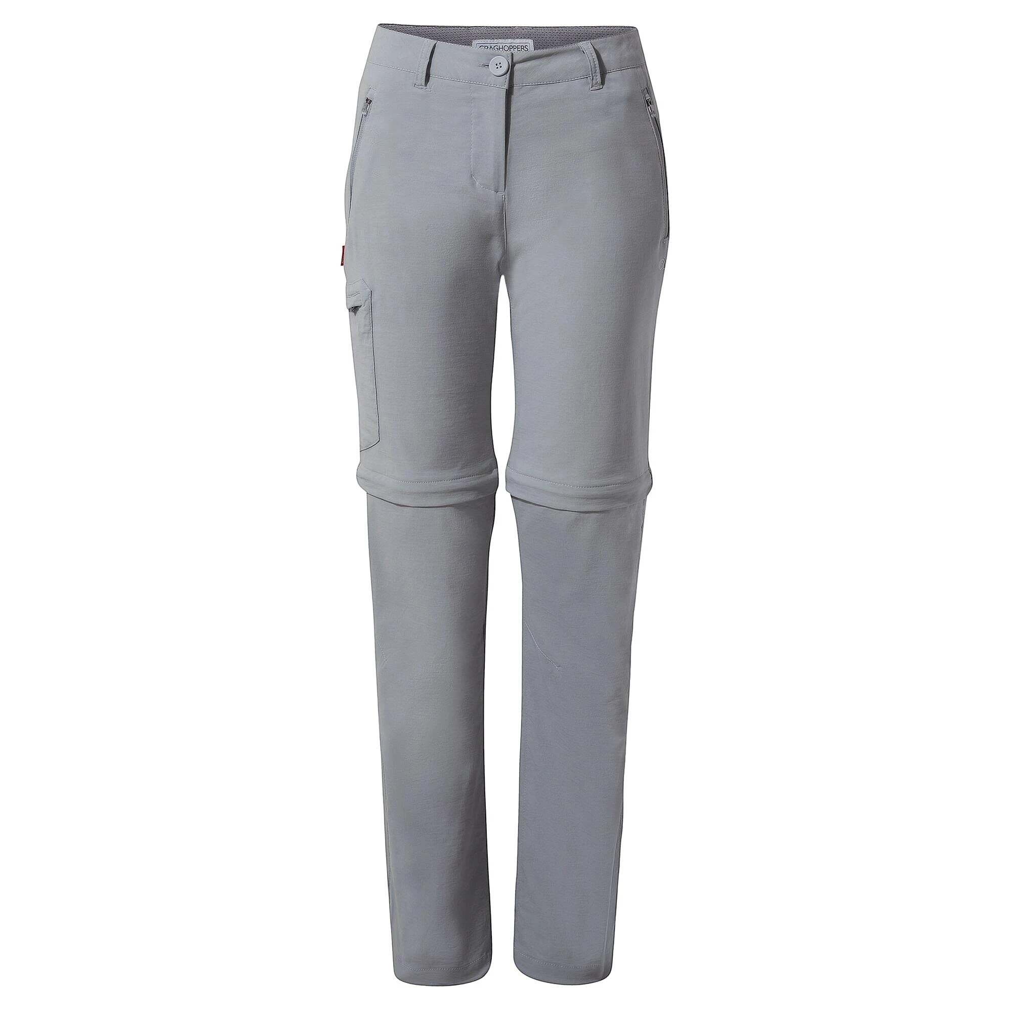 Craghoppers Womens/Ladies NosiLife Pro II Convertible Trousers (Cloud Grey) 3 Craghoppers Womens/Ladies NosiLife Pro II Convertible Trousers (Cloud Grey)
