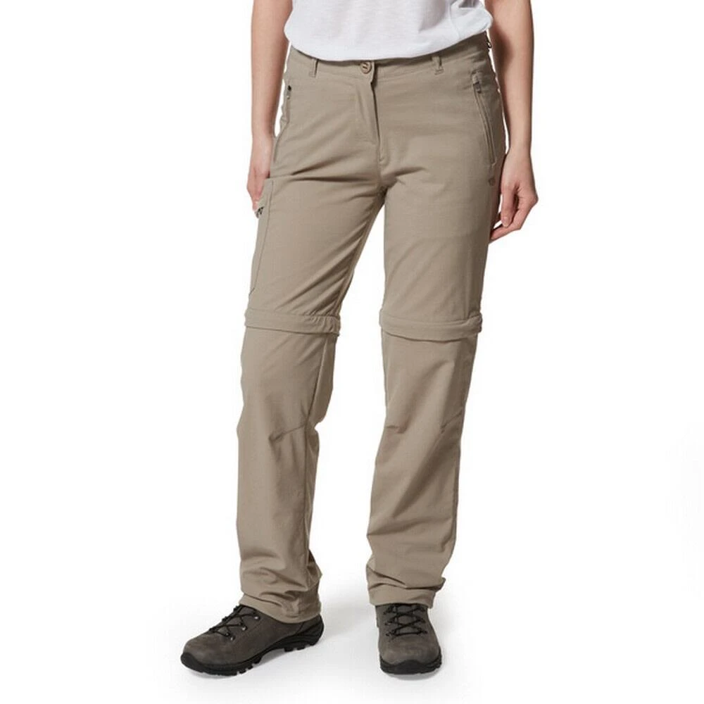 Craghoppers Womens/Ladies NosiLife Pro II Convertible Trousers (Cloud Grey) 10 Craghoppers Womens/Ladies NosiLife Pro II Convertible Trousers (Cloud Grey) - Image 8