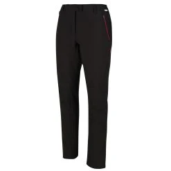 Regatta Womens/Ladies Highton Walking Trousers (Black/Dark Cerise) -Regatta shop kf9076c61f5c14e1638ebdbebf2b6bffd