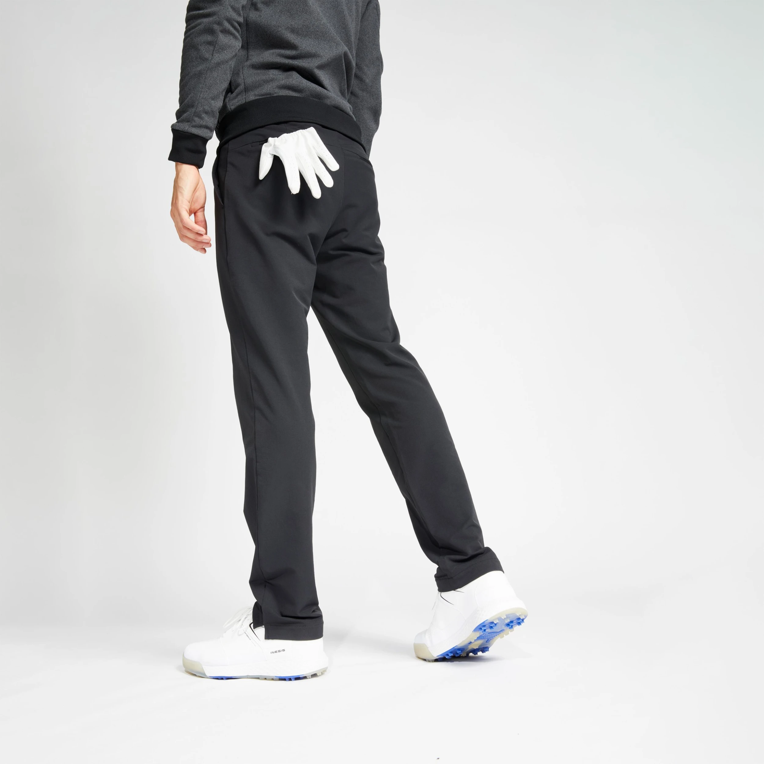 Men's Golf Winter Trousers CW500 Black 4 Men's Golf Winter Trousers CW500 Black - Image 2