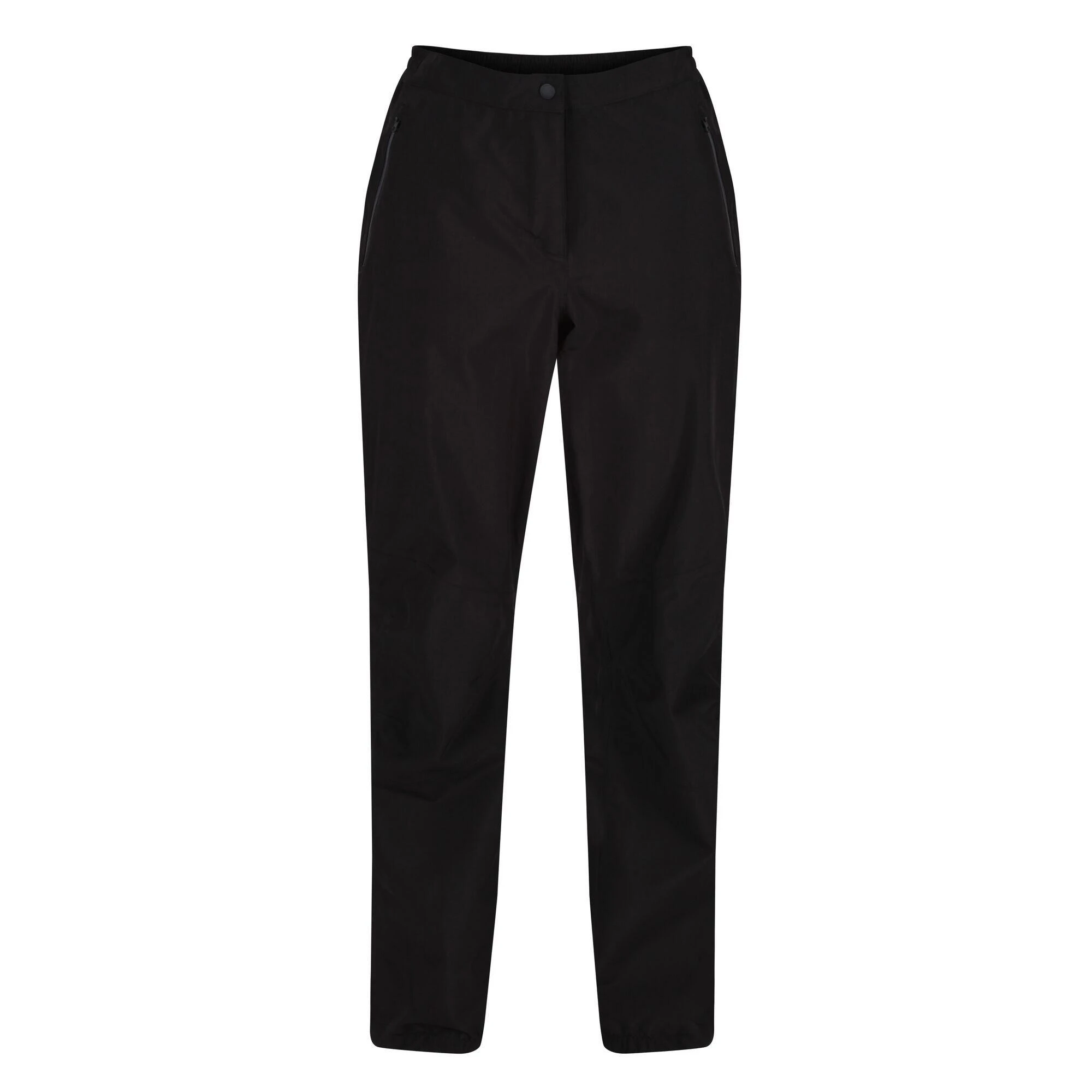 Regatta Womens/Ladies Highton Walking Over Trousers (Black) 3 Regatta Womens/Ladies Highton Walking Over Trousers (Black)