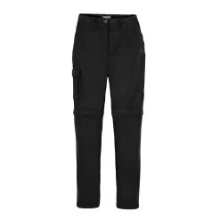 Craghoppers Womens/Ladies Expert Kiwi Convertible Trousers (Black)